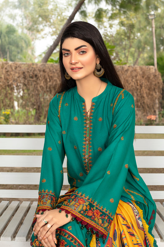 Firoja - Heavy Embroidered 3PC