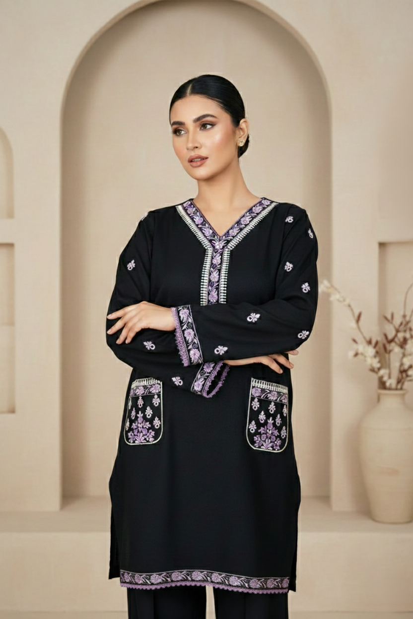 Manijeh - Embroidered 2PC