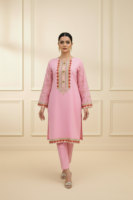Zhaleh - Embroidered 2PC