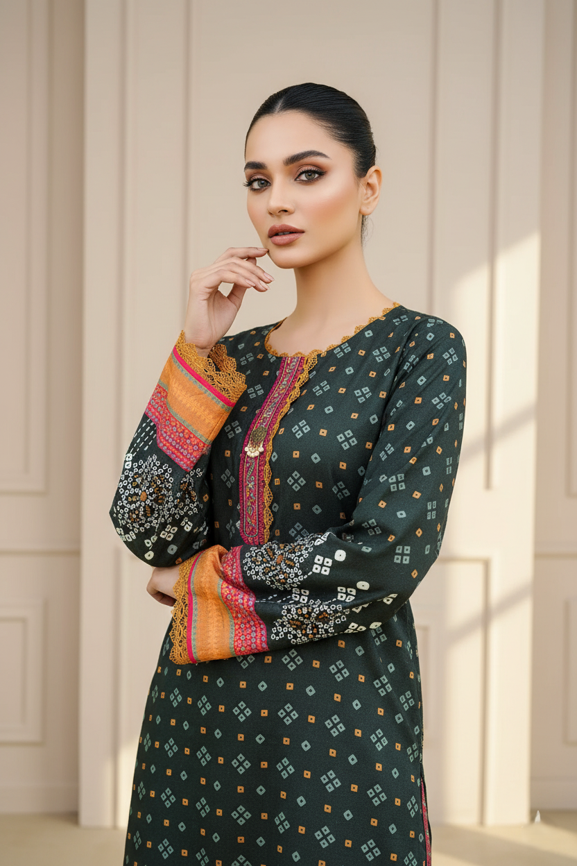 Taraneh - Winter 3PC Printed