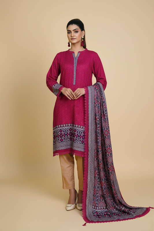 Katayoun - Winter 3PC Printed