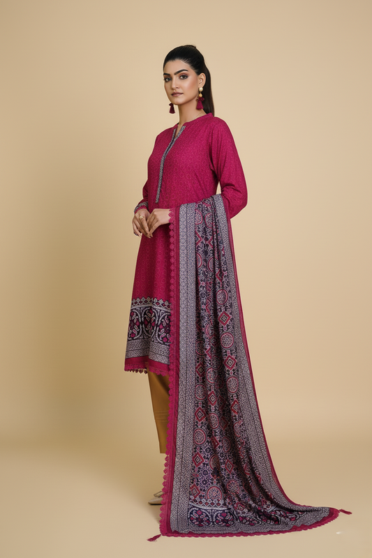 Katayoun - Winter 3PC Printed