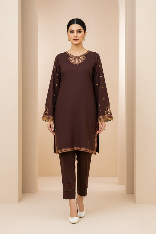 Azita - Embroidered 2PC