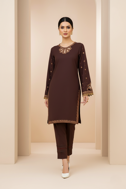 Azita - Embroidered 2PC