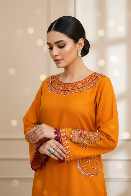 Yasna - Embroidered 2PC