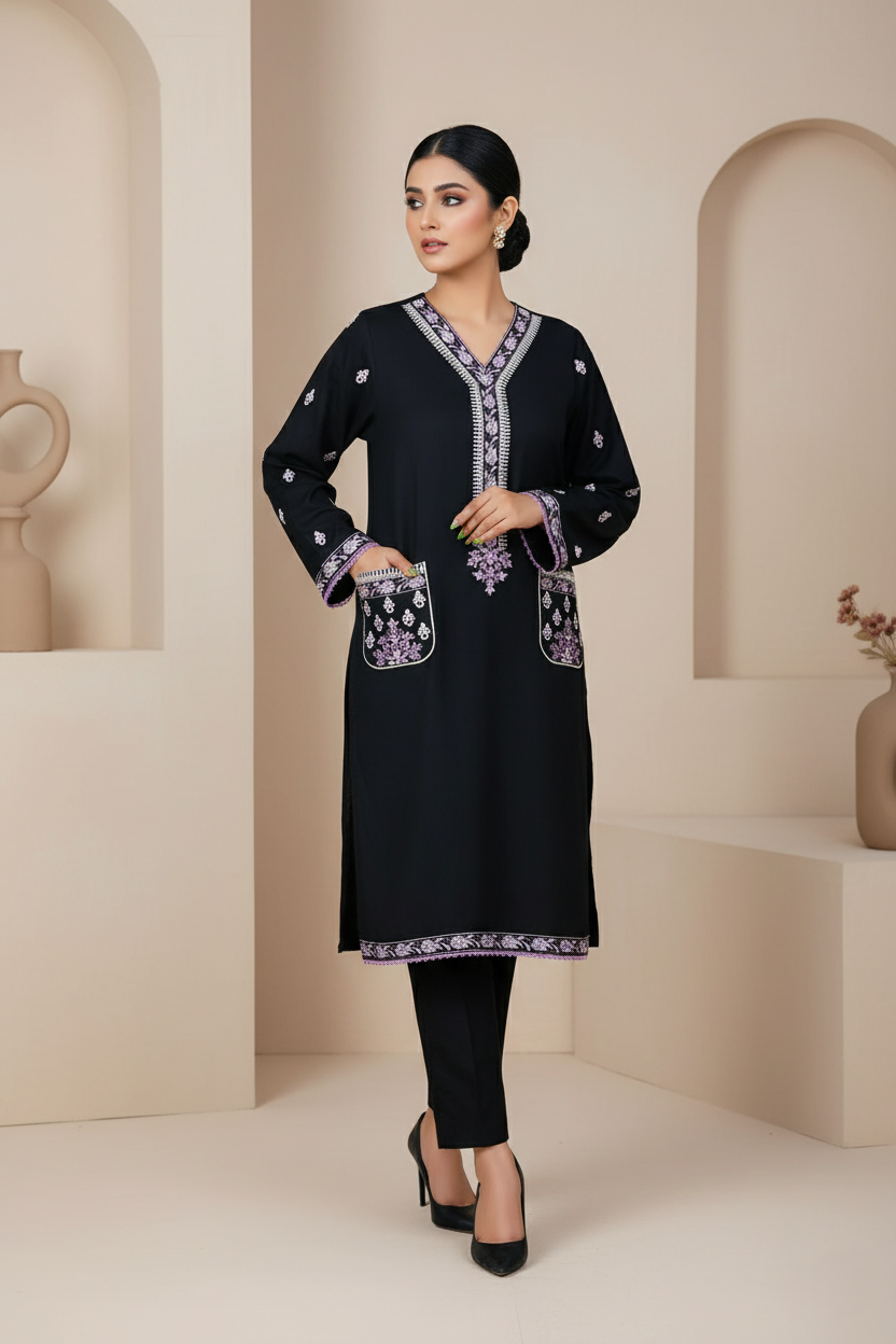 Manijeh - Embroidered 2PC