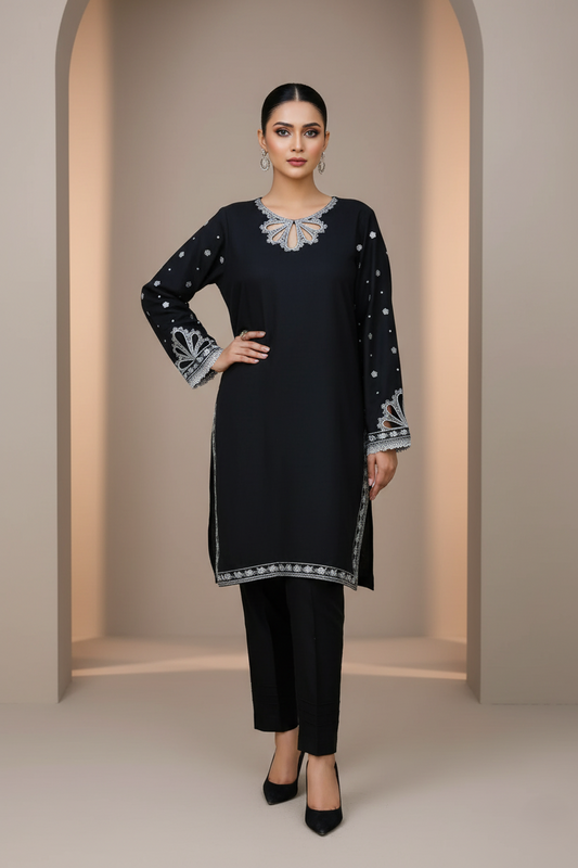 Mahdokht - Embroidered 2PC