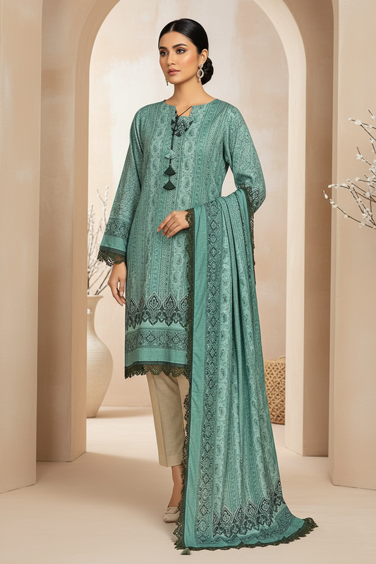 Gulnar - Winter 3PC Printed