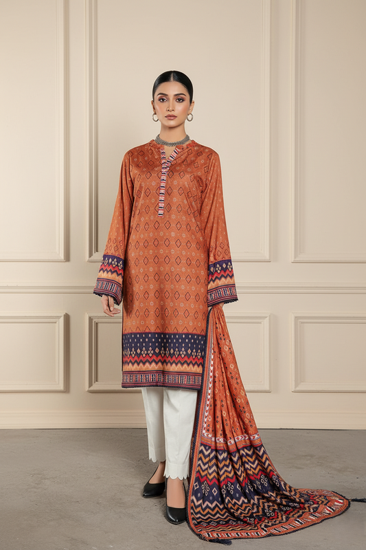 Niloufar - Winter 3PC Printed