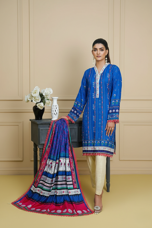 Laleh - Winter 3PC Printed