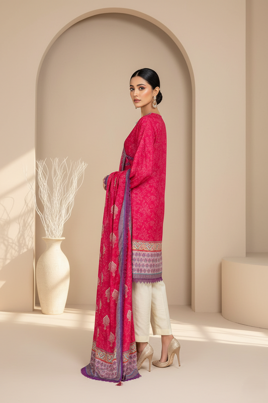 Meesha - Winter 3PC Printed